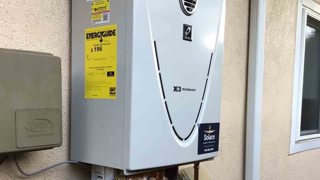 Tankless water heater Tankless water heater