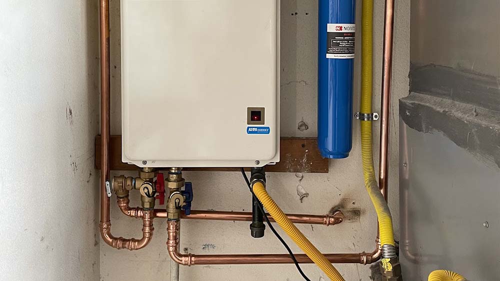 tankless water heater