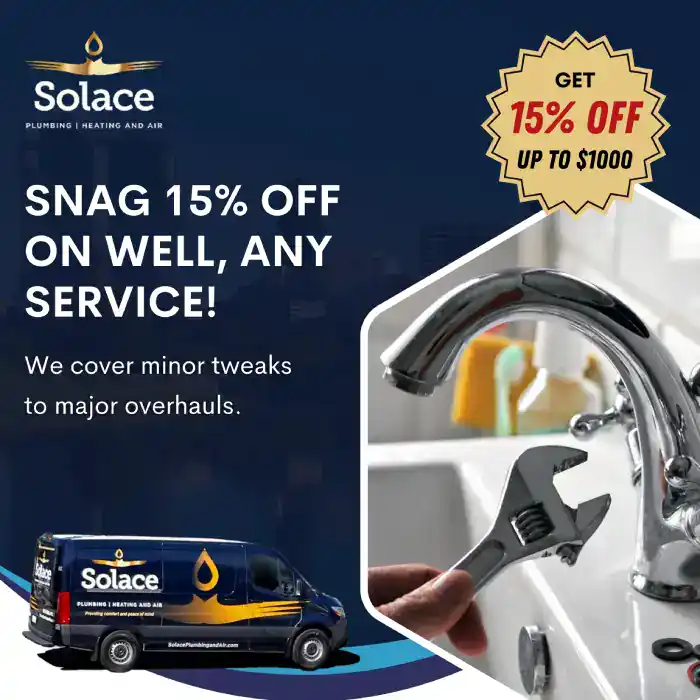Solace Plumbing Heating and Air any service deal