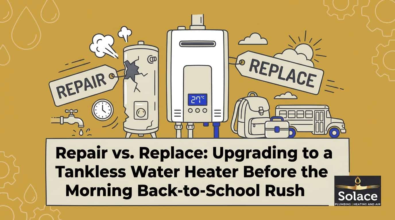 Repair vs. Replace: Upgrading to a Tankless Water Heater Before the Morning Back-to-School Rush — featured image