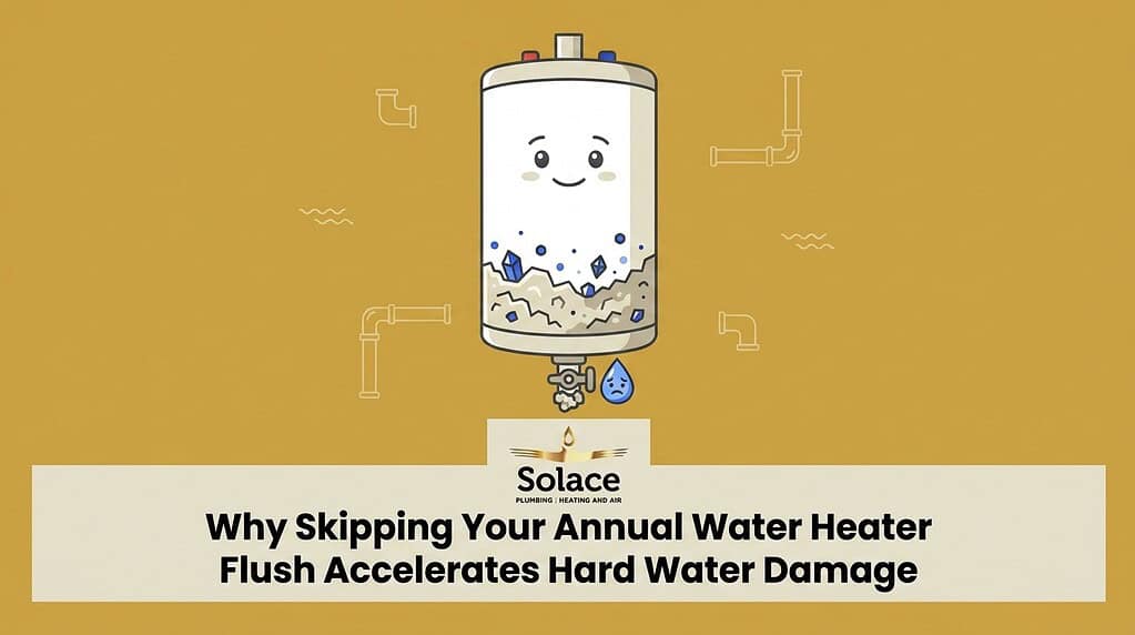 Why Skipping Your Annual Water Heater Flush Accelerates Hard Water Damage — featured image